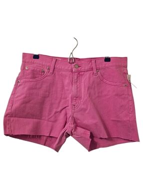 Pink GAP Women's Low Stride Denim Shorts